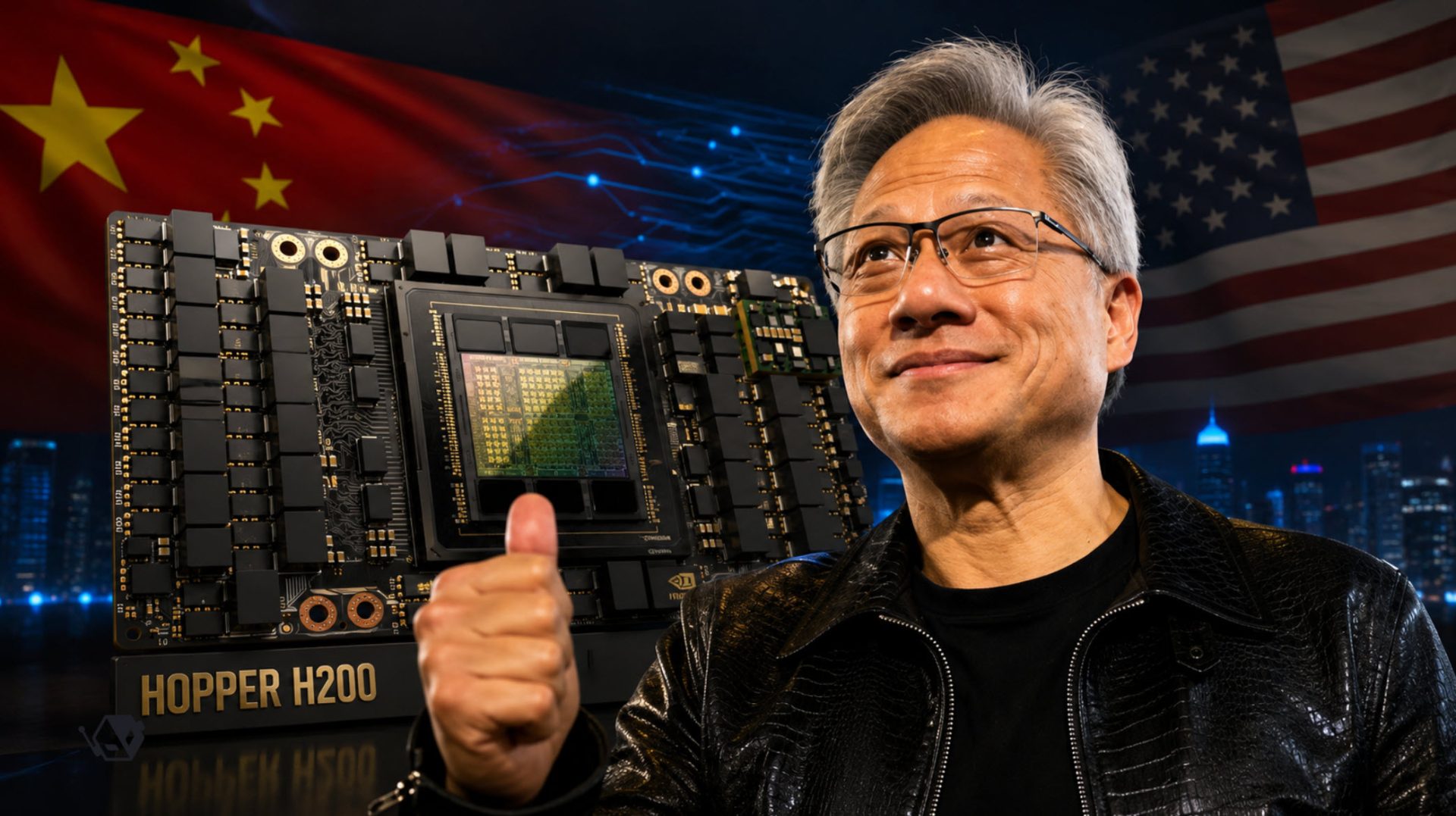 Close-up of advanced semiconductor chip packaging technology