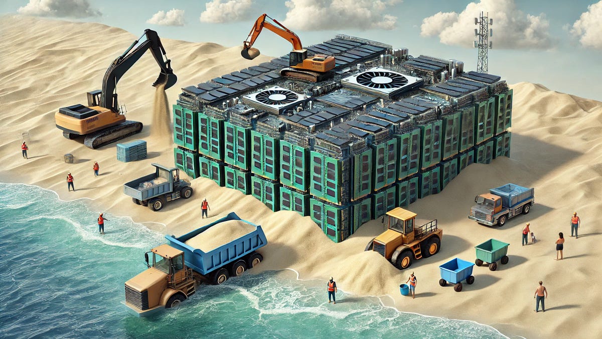 Stacked HBM4 dies on custom base with GPU interposer and shoreline expansion diagram