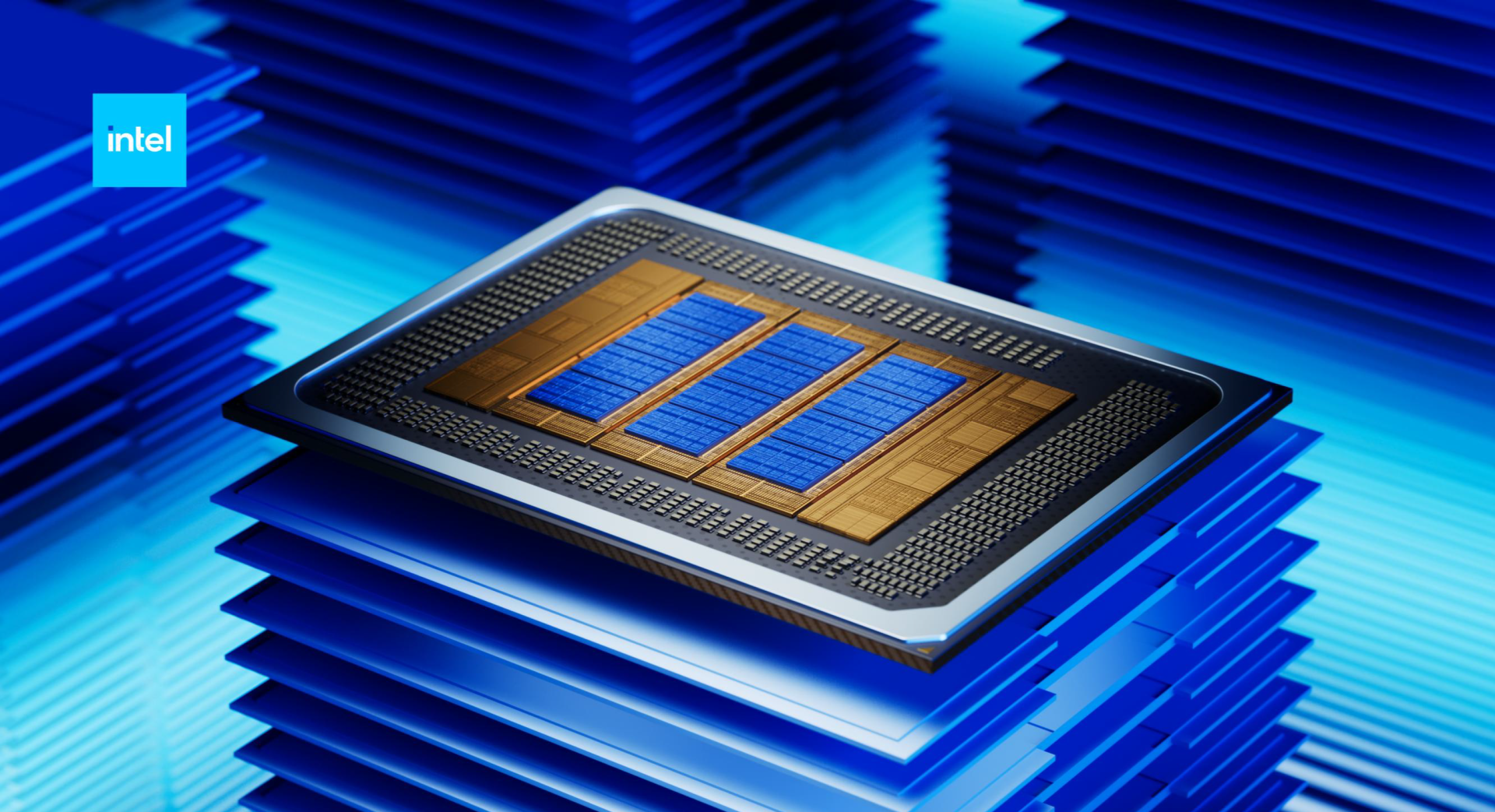 Intel Xeon 6+ Clearwater Forest CPU chiplet design illustration