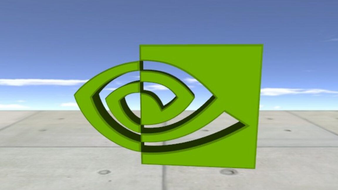 Screenshot of the new Nvidia app interface showing clean design and various control options.