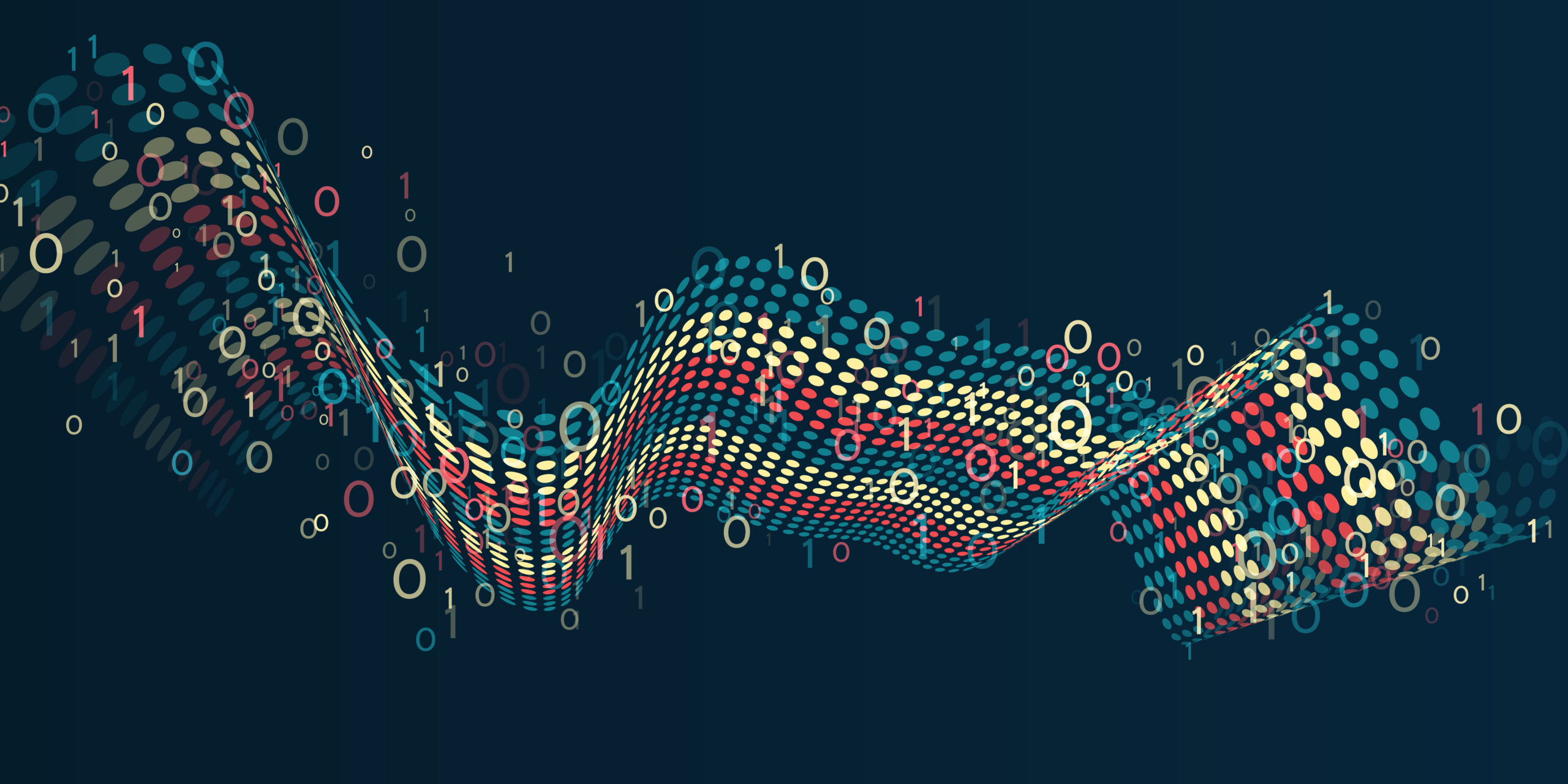 Illustration of interconnected quantum chiplets forming a larger quantum computer system