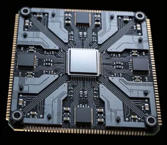 Conceptual illustration of data flowing efficiently between memory and compute units on a chip.