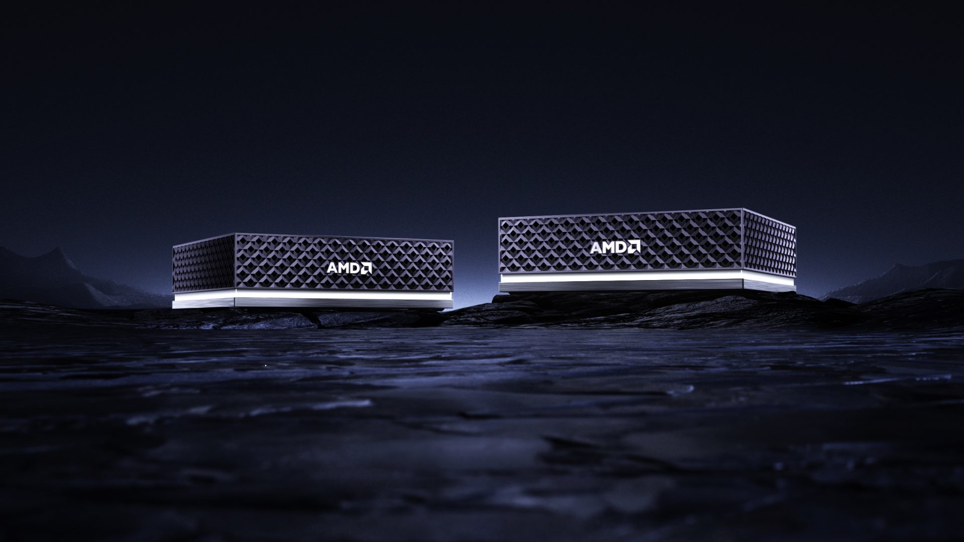 AMD Ryzen AI Halo developer platform small form factor PC.
