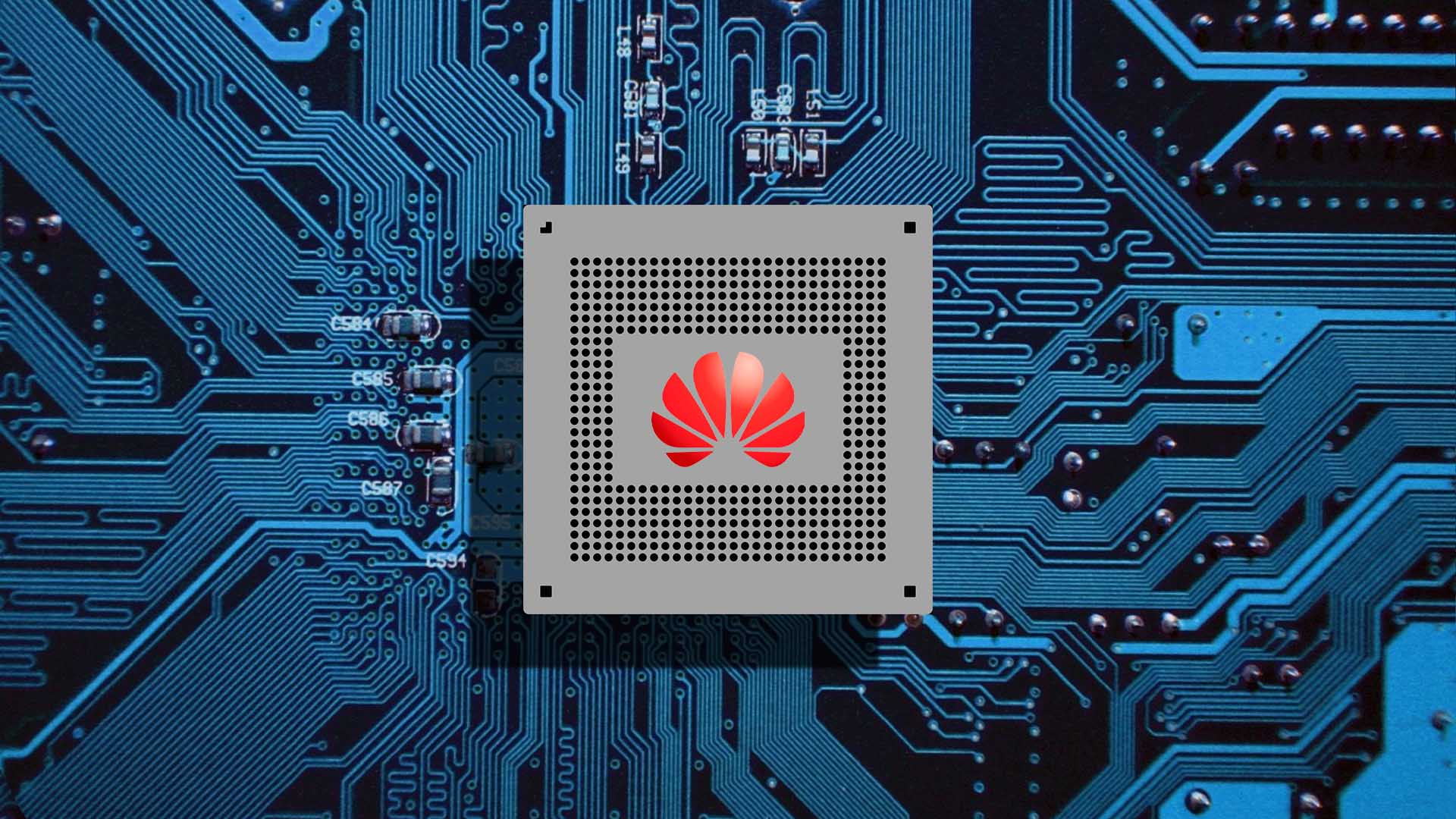 Conceptual image of advanced semiconductor wafer manufacturing