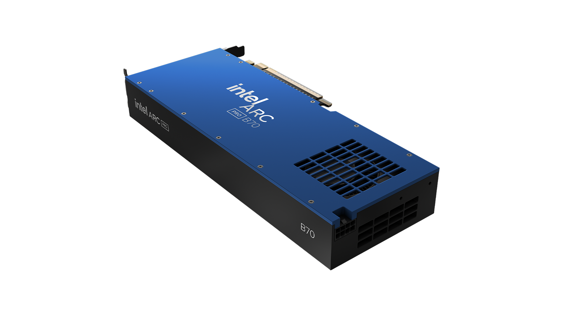 Intel Arc Pro B70 GPUs and Xeon 6 in MLPerf v6.0 benchmark setup