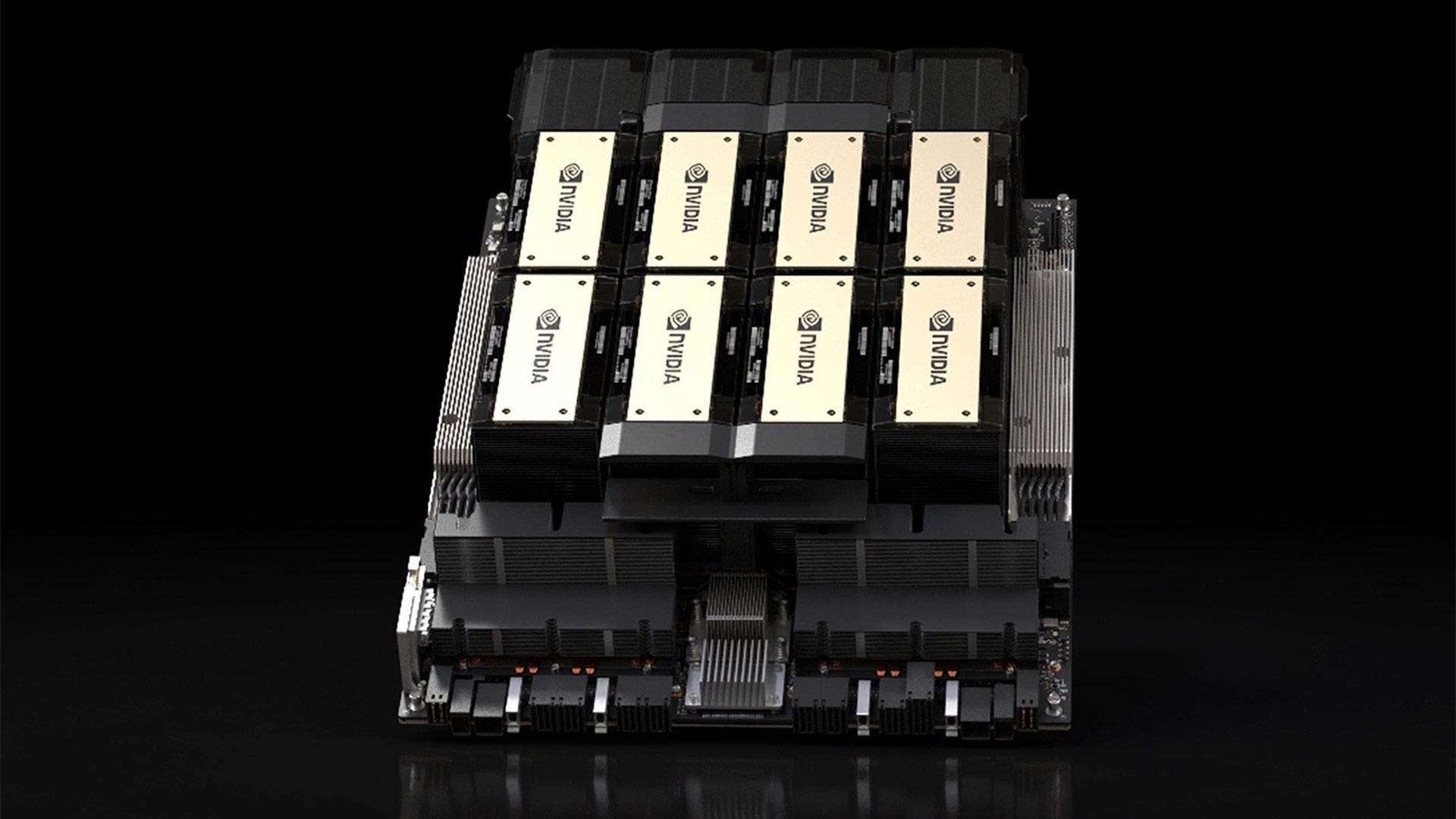Stack of Super Micro servers loaded with banned Nvidia H100 GPUs in Chinese data center
