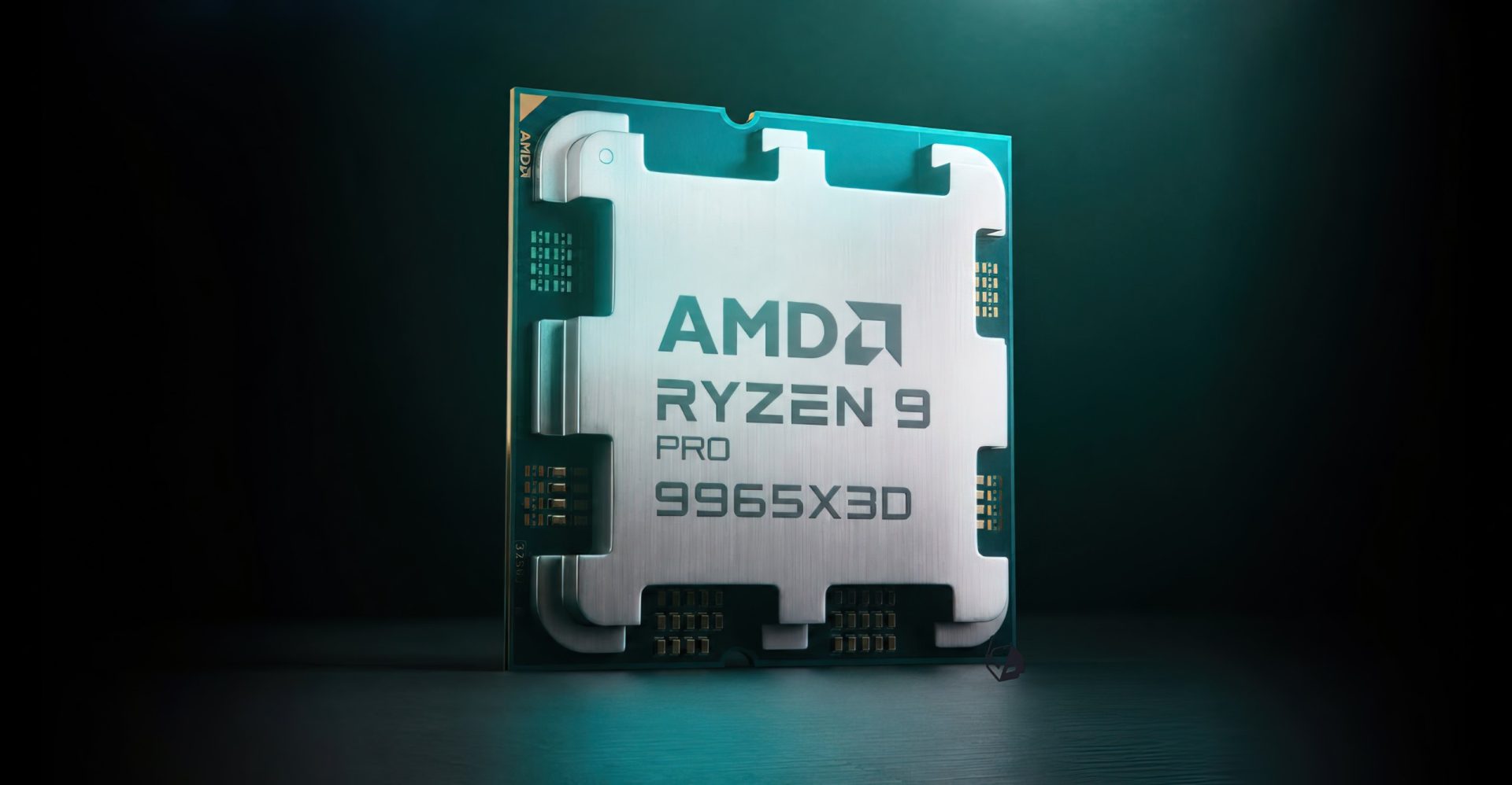 Artist's impression of a complex, futuristic CPU with glowing internal components.