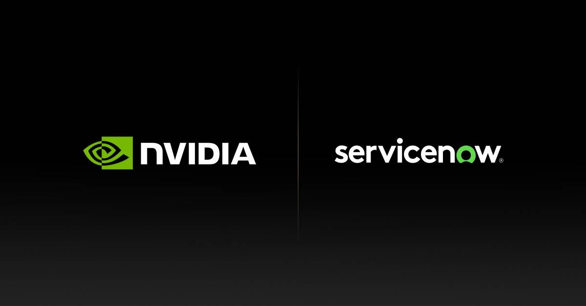 Jensen Huang and Bill McDermott on stage at ServiceNow Knowledge 2026 discussing AI